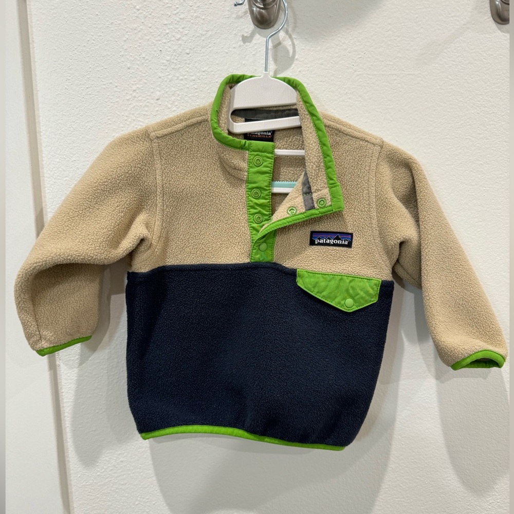 Patagonia Baby Lightweight Synchilla Pullover (6-12 Months)